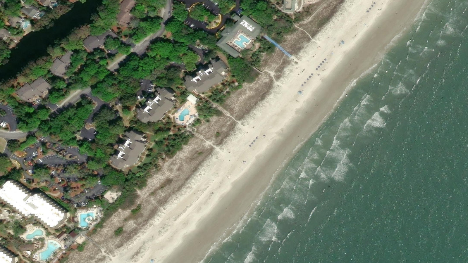 Captain's Walk oceanfront vacation rentals in Palmetto Dunes, Hilton Head Island